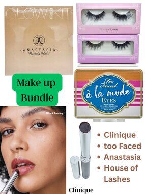 Make-up Bundle. x5 Pieces - Too Faced, Anastasia, House of Lashed, Clinique